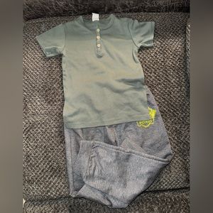 Boy's shirt and jogger pants